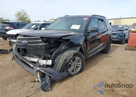 2021 Ford Explorer Xlt from USA, damaged, VIN 1FMSK8DH8MGC41461